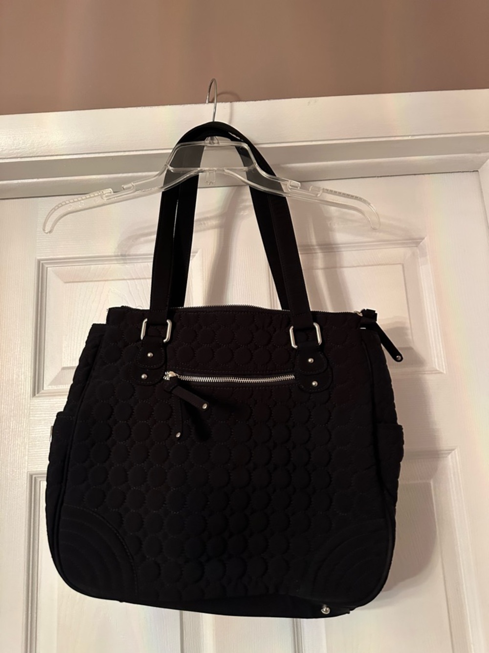 Black Vera Bradley Quilted Tote Bag - Everyday Carry